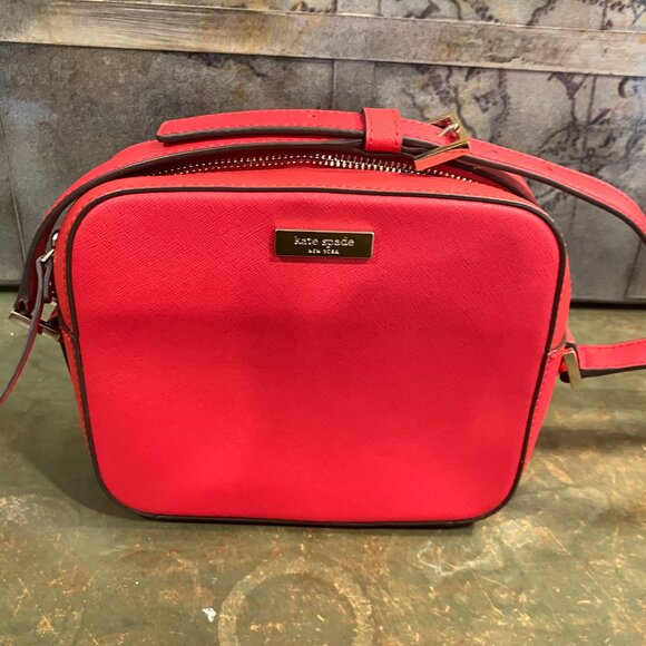 Kate Spade Red Cammie Newbury Lane Crossbody Bag - Picture 3 of 6